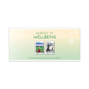 Journey to Wellbeing Chequebook of 200 x $1.70 Stamps product photo
