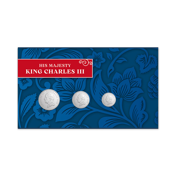 The King's Birthday King's Birthday Three Coin Postal Numismatic Cover (PNC) product photo Internal 2 DETAILS