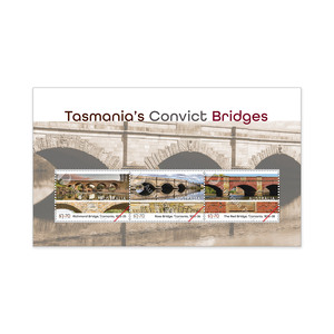 Tasmania's Convict Bridges Minisheet product photo