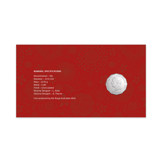 2025 Christmas-Secular Christmas Festive Floral Postal Numismatic Cover (RAM) product photo Internal 3 DETAILS