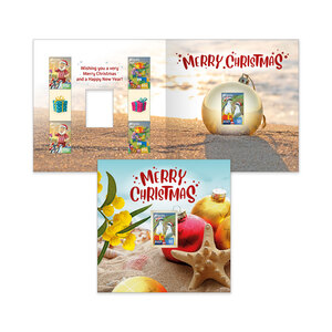 2025 Christmas-Secular Stamp Greeting Card product photo