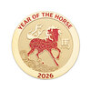 Christmas Island 2026 Lunar New Year &ndash; Year of the Horse Medallion Cover product photo Internal 1 THUMBNAIL