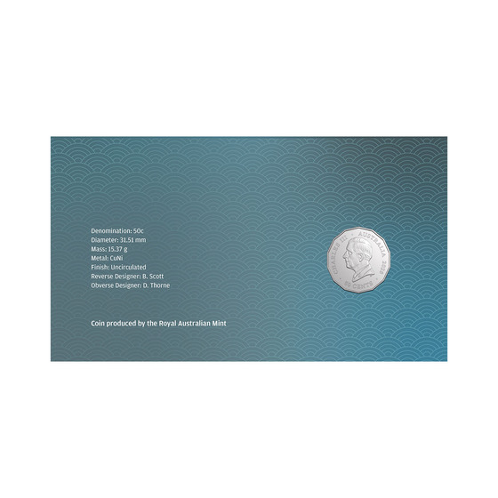 Christmas Island 2026 Lunar New Year &ndash; Year of the Horse Postal Numismatic Cover (RAM) product photo Internal 4 DETAILS