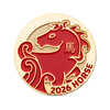 Christmas Island 2026 Lunar New Year &ndash; Year of the Horse Lunar New Year Horse Medallion in Card product photo Internal 1 THUMBNAIL