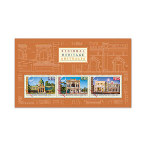 Regional Heritage Australia Minisheet product photo
