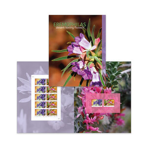 Eremophilas &mdash; Desert Loving Flowers Stamp Pack product photo