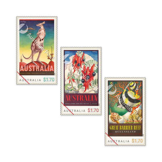 The Art of Eileen Mayo Set of Stamps (3 x $1.70) product photo Internal 1 DETAILS