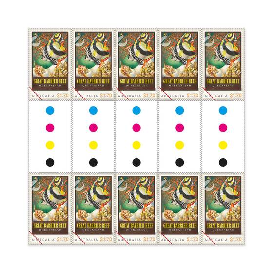 The Art of Eileen Mayo Gutter 10 x $1.70 &mdash; The Great Barrier Reef product photo Internal 1 DETAILS