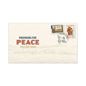 2026 ANZAC Day &ndash; Preparing for Peace First Day Cover (Gummed) product photo