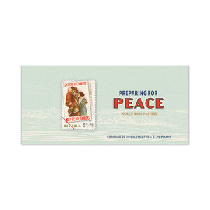 2026 ANZAC Day &ndash; Preparing for Peace Chequebook of 200 x $1.70 product photo