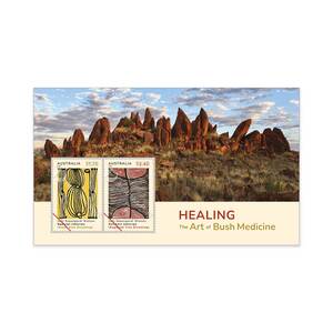 Healing &ndash; The Art of Bush Medicine Minisheet product photo