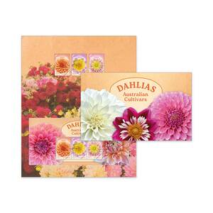 Dahlias Australian Cultivars Stamp Pack product photo