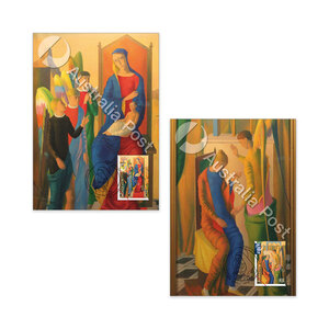 2025 Christmas-Religious Maxicard (Set of 2) product photo