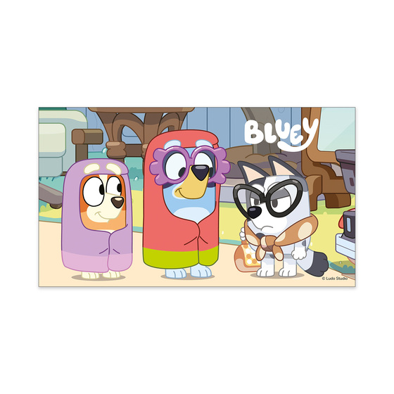 Bluey 2026 Stamp and Pin Cover &ndash; Baby Race product photo Internal 3 DETAILS
