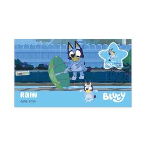 Bluey 2026 Stamp and Pin Cover &ndash; Rain product photo