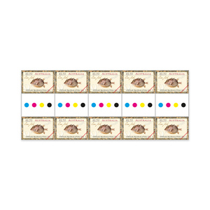 William Buelow Gould Sketchbook of Fishes Gutter Strip 10 x $1.70 &mdash; Cow Fish product photo