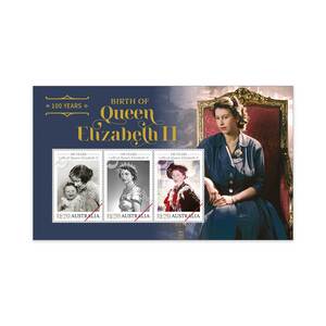 100 Years of Queen Elizabeth's Birth Minisheet product photo