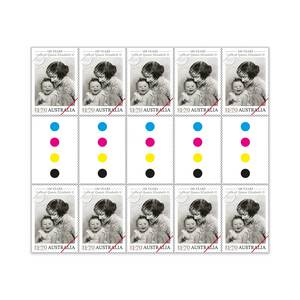 100 Years of Queen Elizabeth's Birth Gutter 10 &times; $1.70 &ndash; The Infant, 1926 product photo