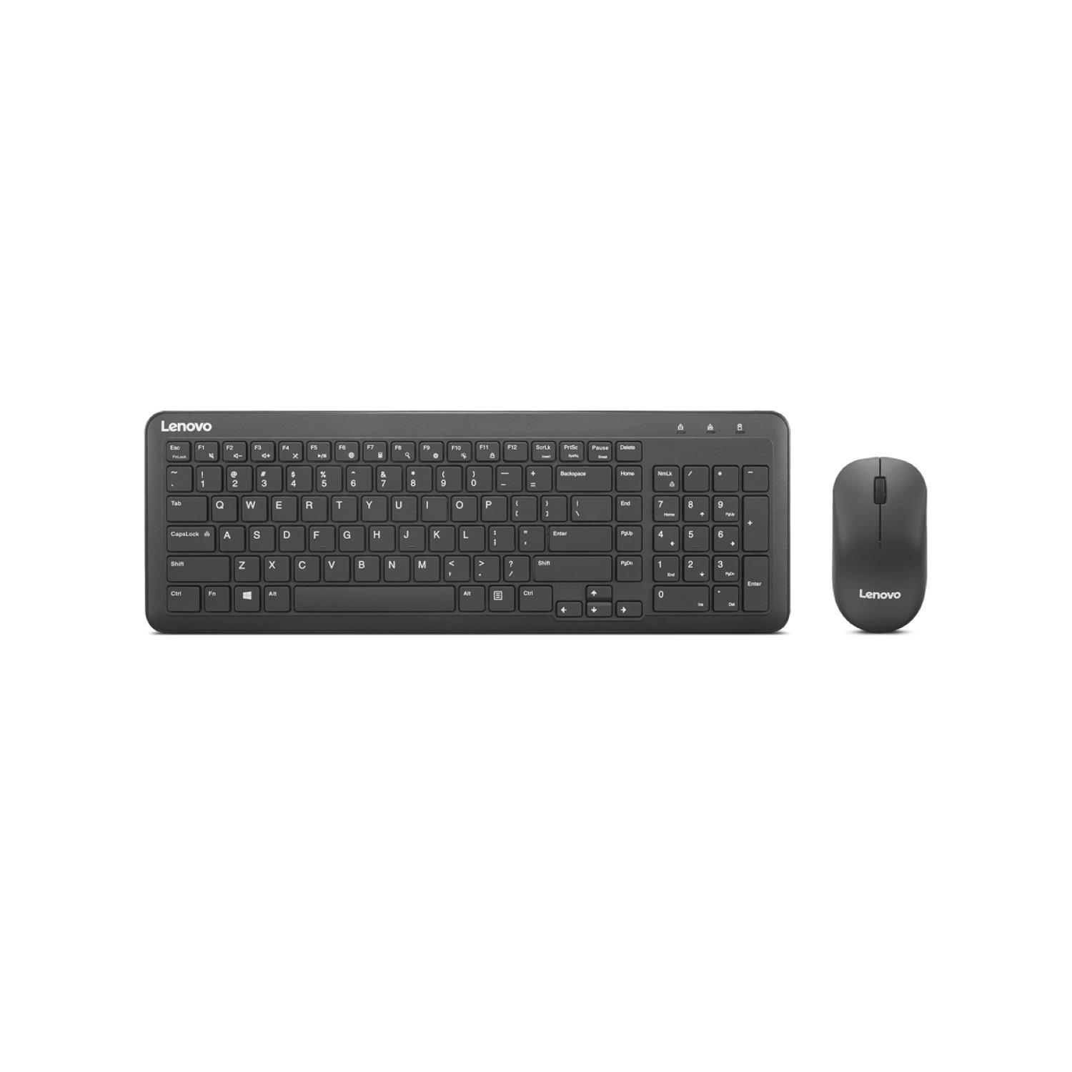 Lenovo 300 Wireless Keyboard and Mouse Combo - Computers