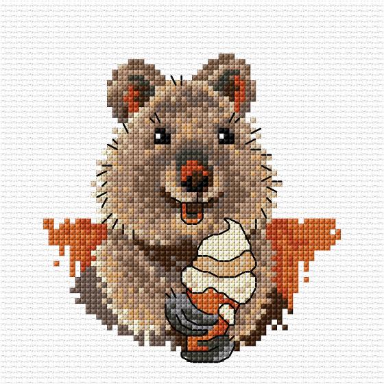 Everyday Aussies Cross Stitch Quokka All Gifts