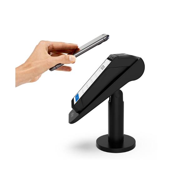 Zeller POS Terminal Powered Stand (High) Black Office Equipment