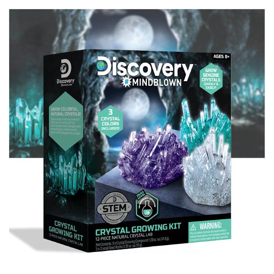 Discovery Mindblown Crystal Growing Kit Toys