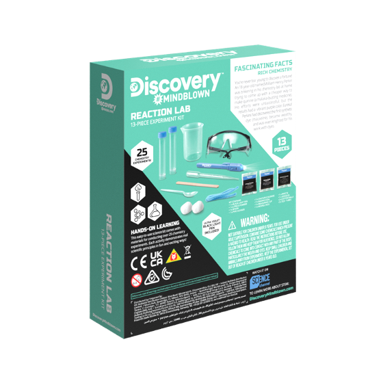 Discovery Mindblown Reaction Lab 13 Piece Experiment Kit Toys