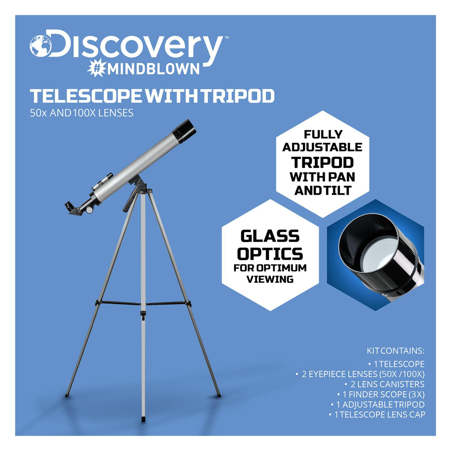 Discovery Mindblown Telescope with Tripod Toys