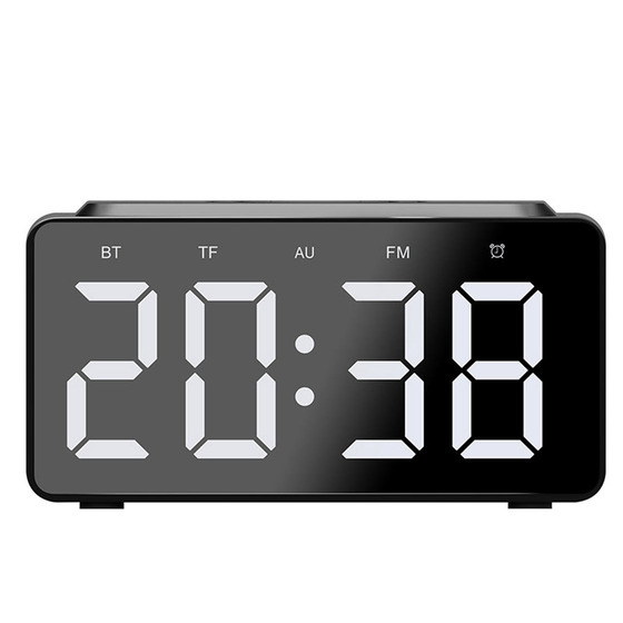 iBright Bluetooth Alarm Clock with Speaker TV and audio visual
