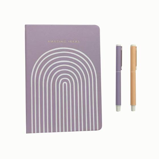 Every Avenue Journal And Pen Gift Set Mauve Stationery