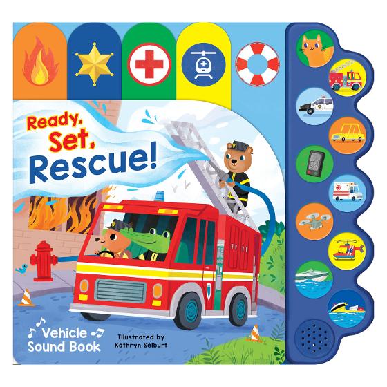 Ready, Set, Rescue! Emergency Vehicles Books
