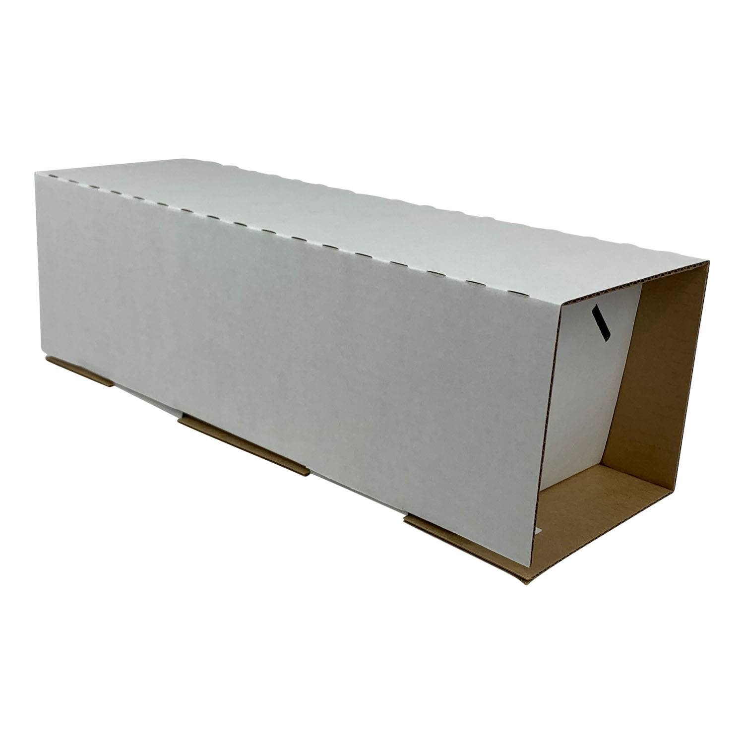 Wine Box Single Plain White 10 Pack Plain packaging