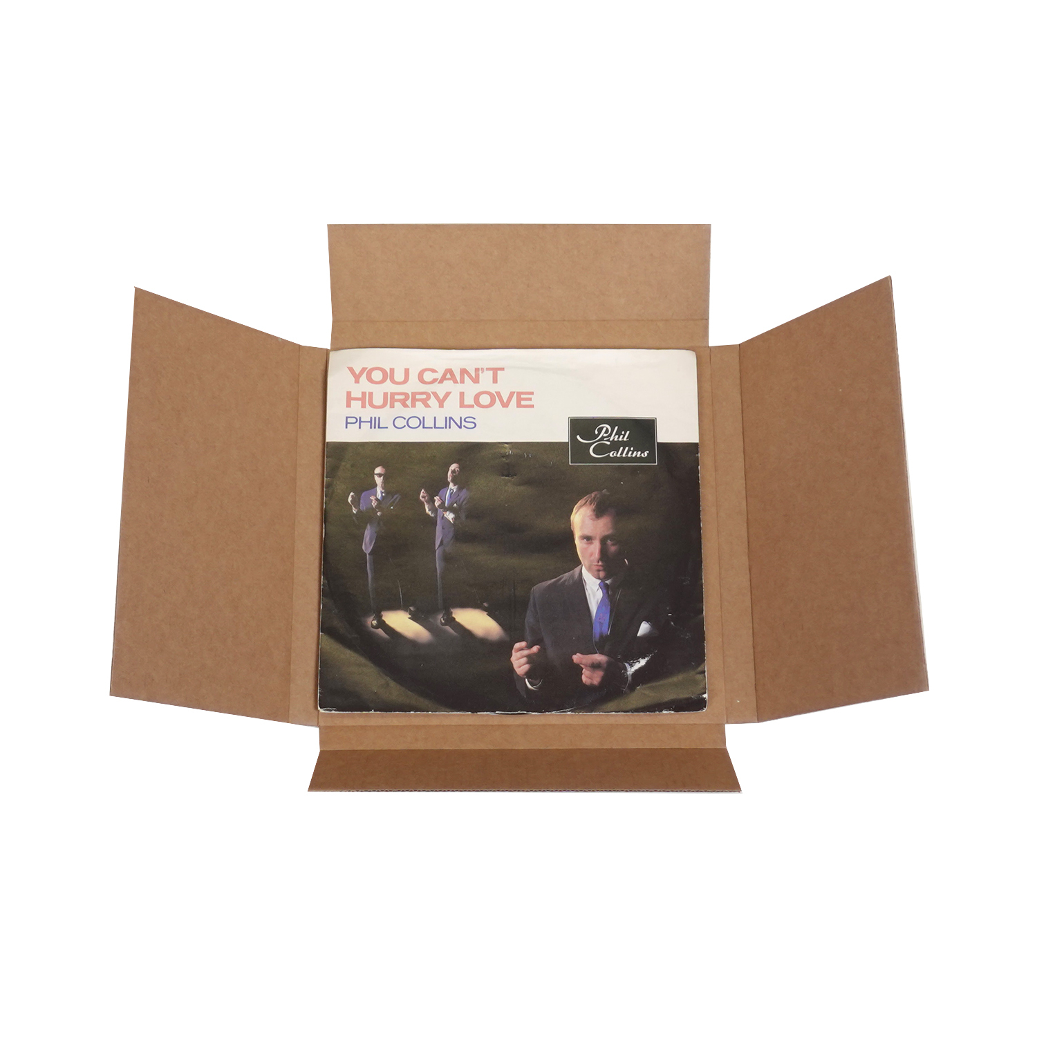 7" LP Mailer (190 x 190 x 12mm) Kraft 10 Pack Plain packaging