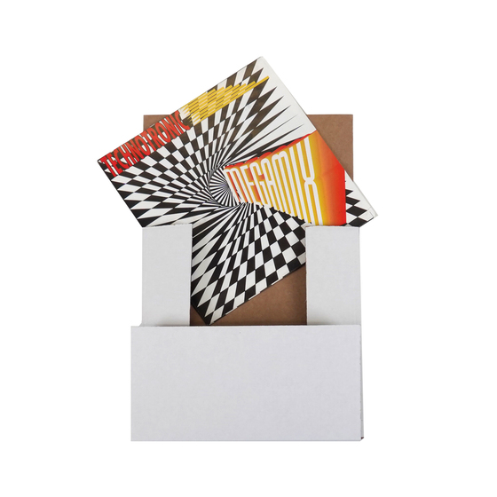 7" SP Mailer (190 x 190 x 12mm) White &ndash; 10 Pack product photo Internal 2 DETAILS