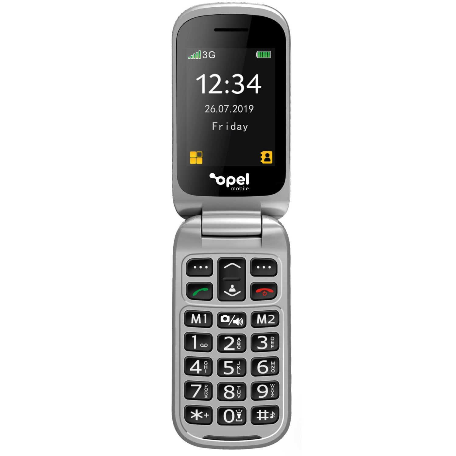 Opel FlipPhone 2 3G Unlocked Mobile Phone Unlocked Phones