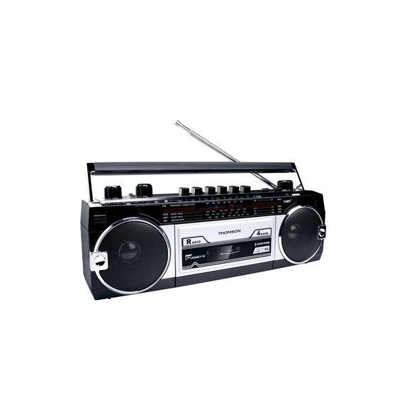 Thomson Retro Portable Bluetooth Radio with Cassette Player - View All  Father's Day