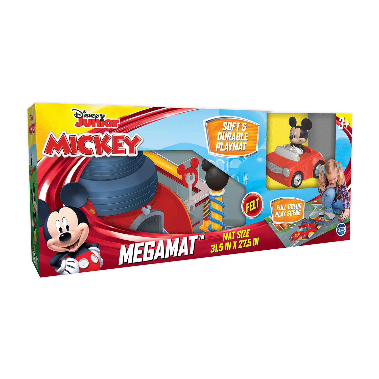 On The Go Felt Mat Mickey Toys