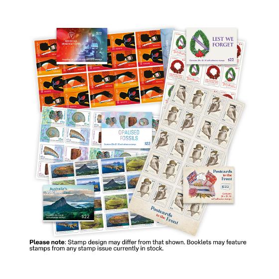 Booklet 20x 1.10 Stamps Domestic Postage Stamps