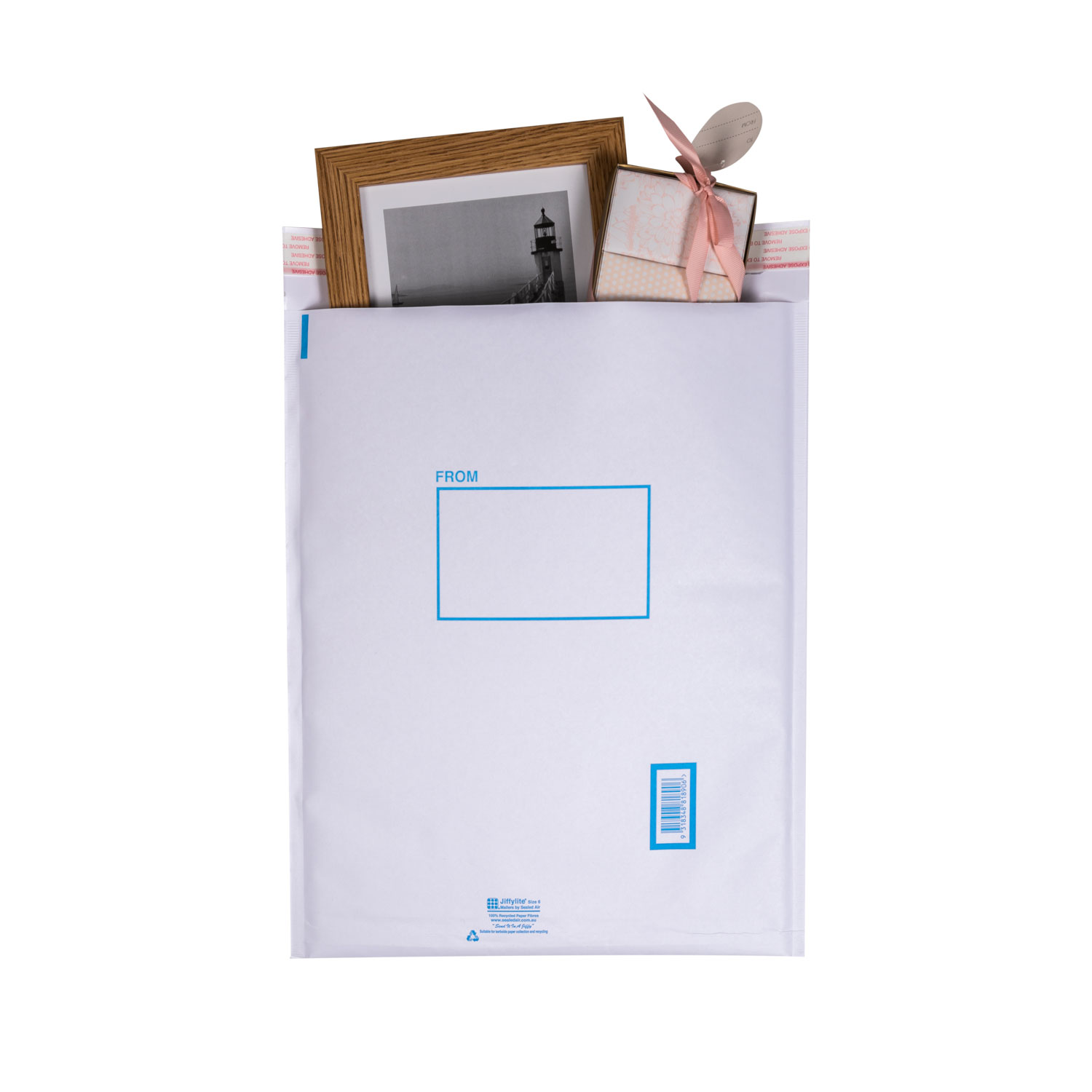 Plain Padded Bag Size 6 (300 x 405mm) 100 Pack Padded and tough bags