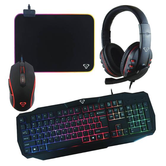 Gaming accessories: headsets, keyboards, gaming mice