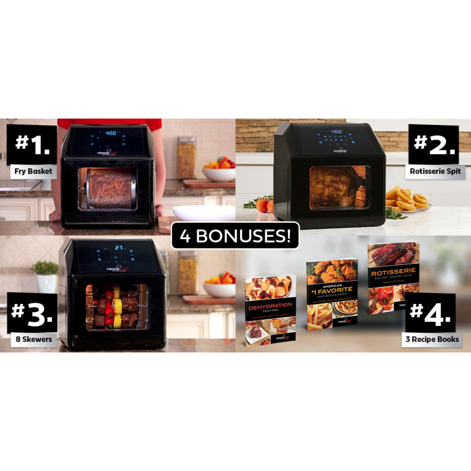 miracle chef air fryer oven