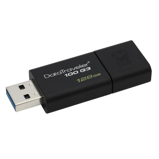 Kingston 128gb Usb 3 0 Datatraveler 100 G3 Usb Flash Drives