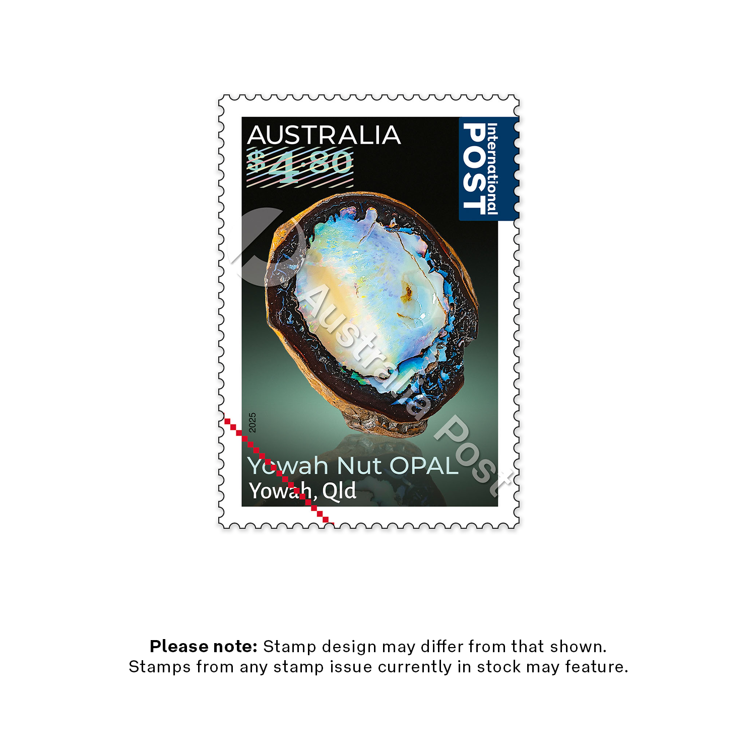 Sheet of 50x $4.80 International Stamps - International postage stamps