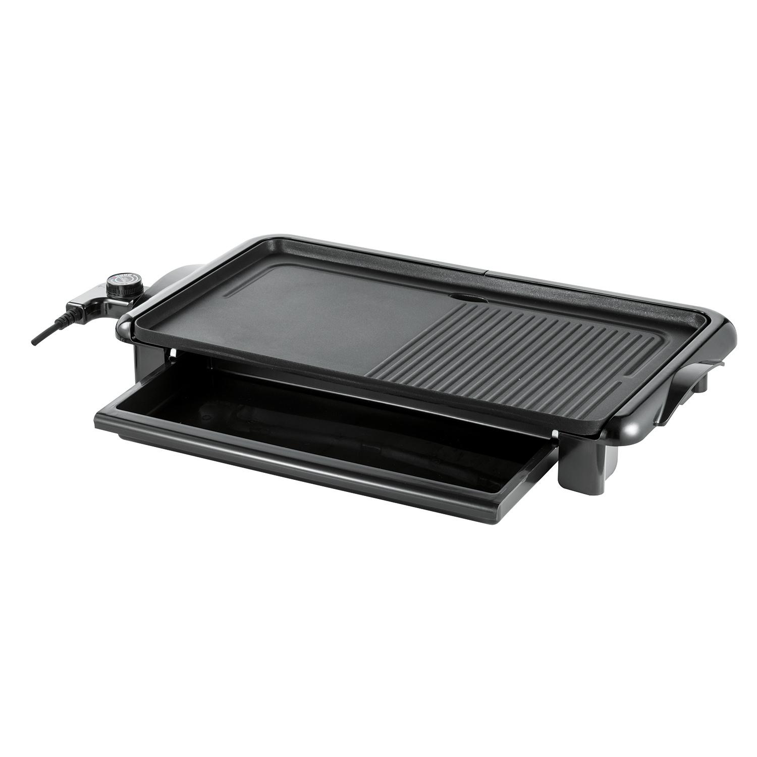 Mistral Teppanyaki & BBQ Grill Electric NonStick 2000W Black Home