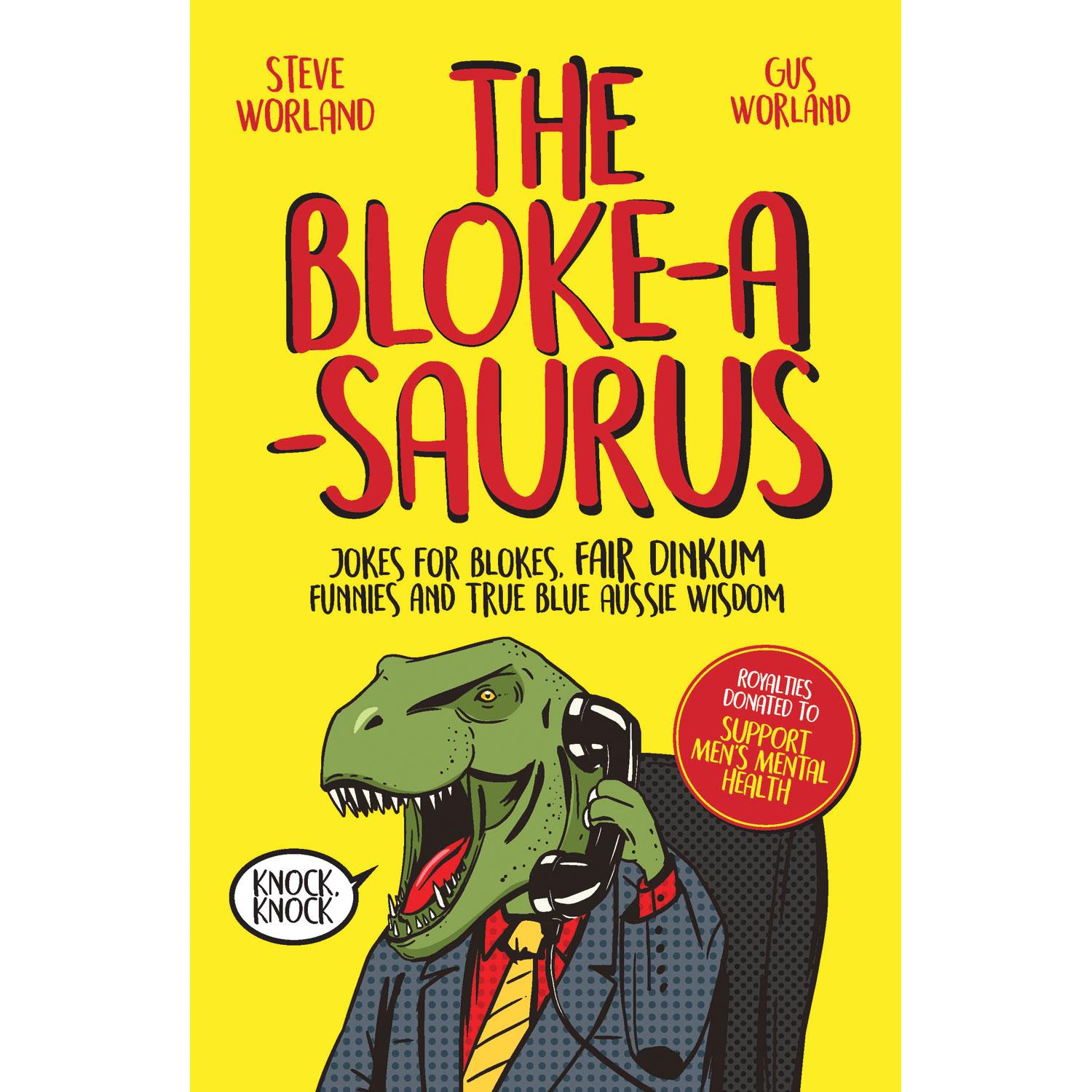 Dad Joke Books Bloke A Saurus Adult Fiction