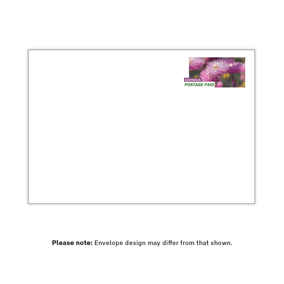 Prepaid Envelope Medium (C5) up to 500g &ndash; 10 Pack product photo Internal 2 DETAILS