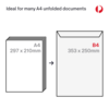 Prepaid Envelope Large (B4) up to 500g &ndash; 10 Pack product photo Internal 5 THUMBNAIL