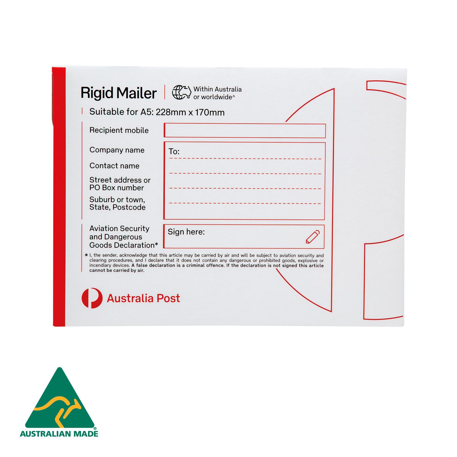 Rigid Mailer A5 BX15 100 Pack Padded and Rigid Mailers