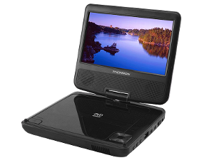 Thomson 7" Portable DVD Player – Black product photo