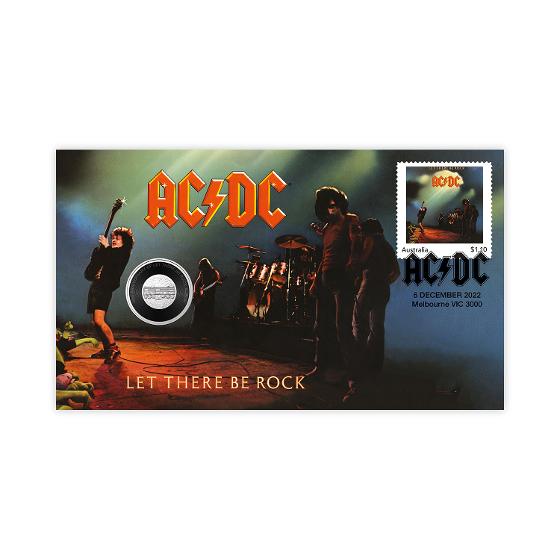 Fc Barcelona Amplified ACDC-Let There Be Rock Camiseta, Gris